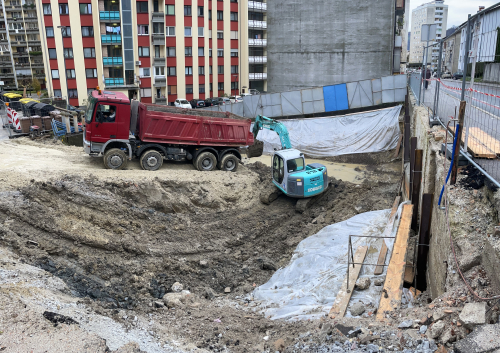 Garažna stavba Obrtniška c. Trbovlje